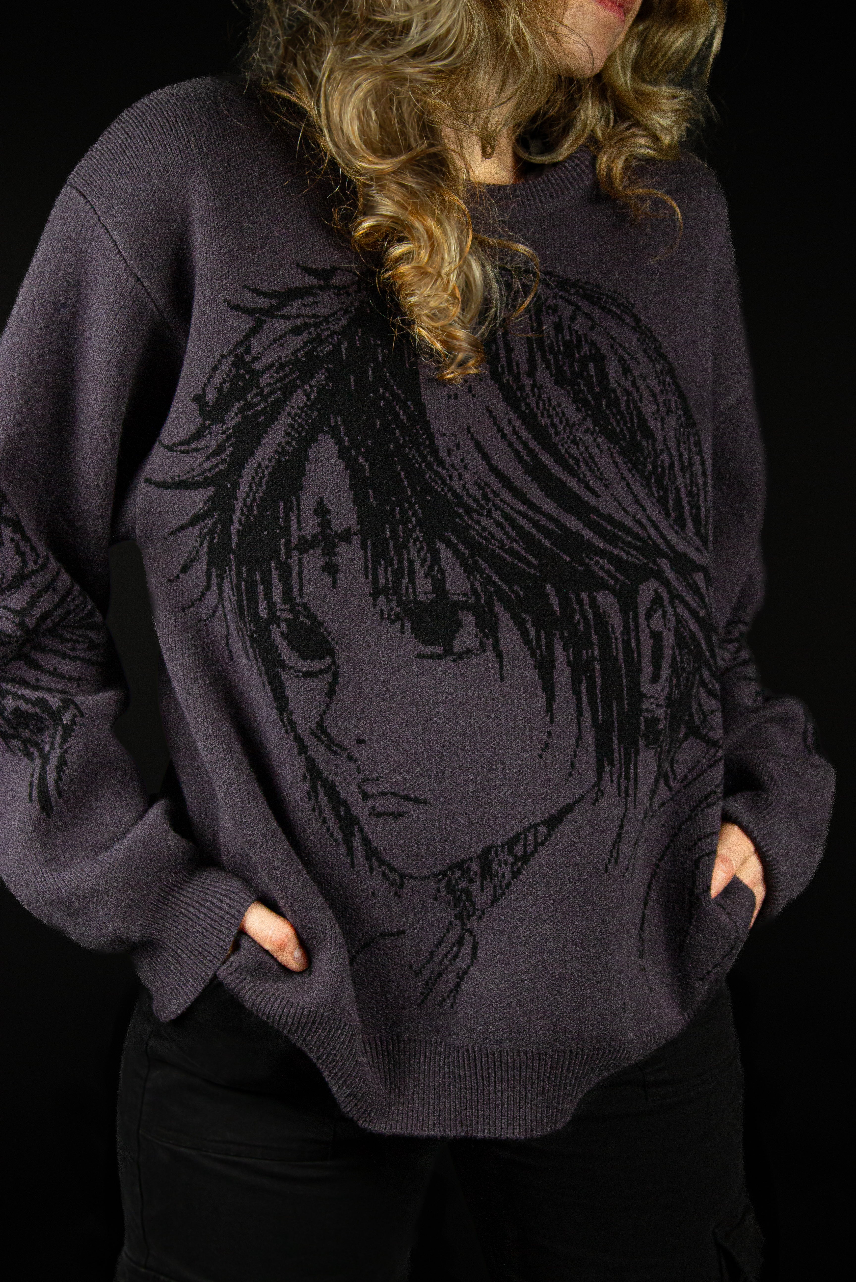 DEATH'S SIMPHONY KNIT SWEATER